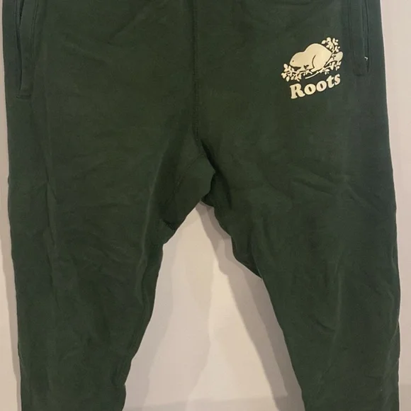 Dark Green Roots pants - Picture 2 of 2